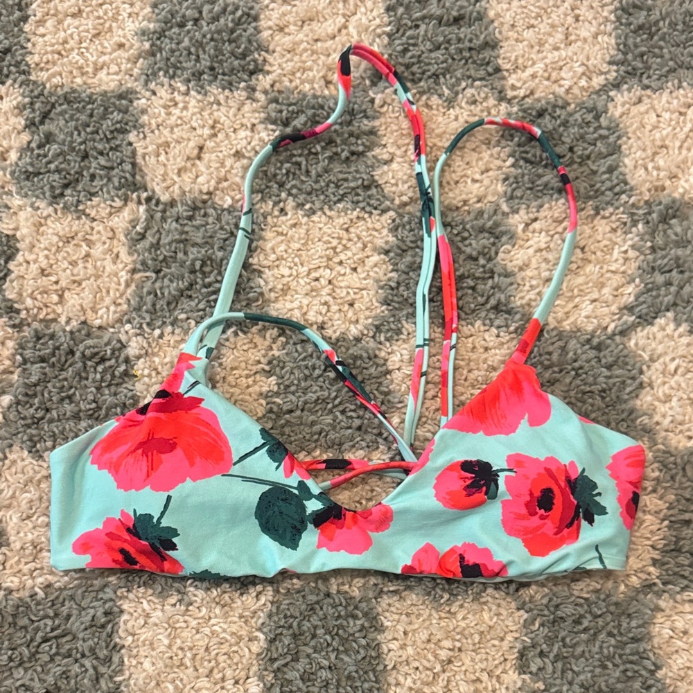 Billabong Floral Bikini Top